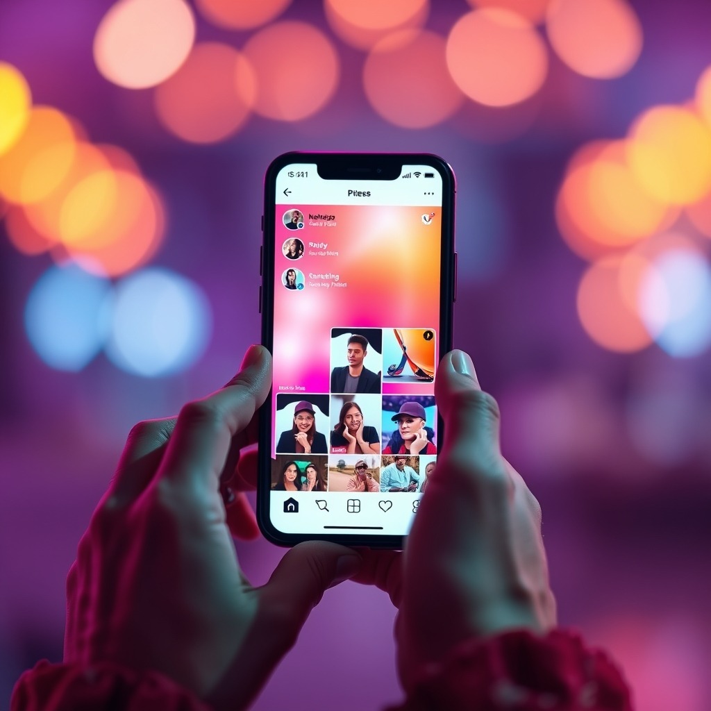 Profissional criando posts para Instagram com inteligência artificial em 2026
