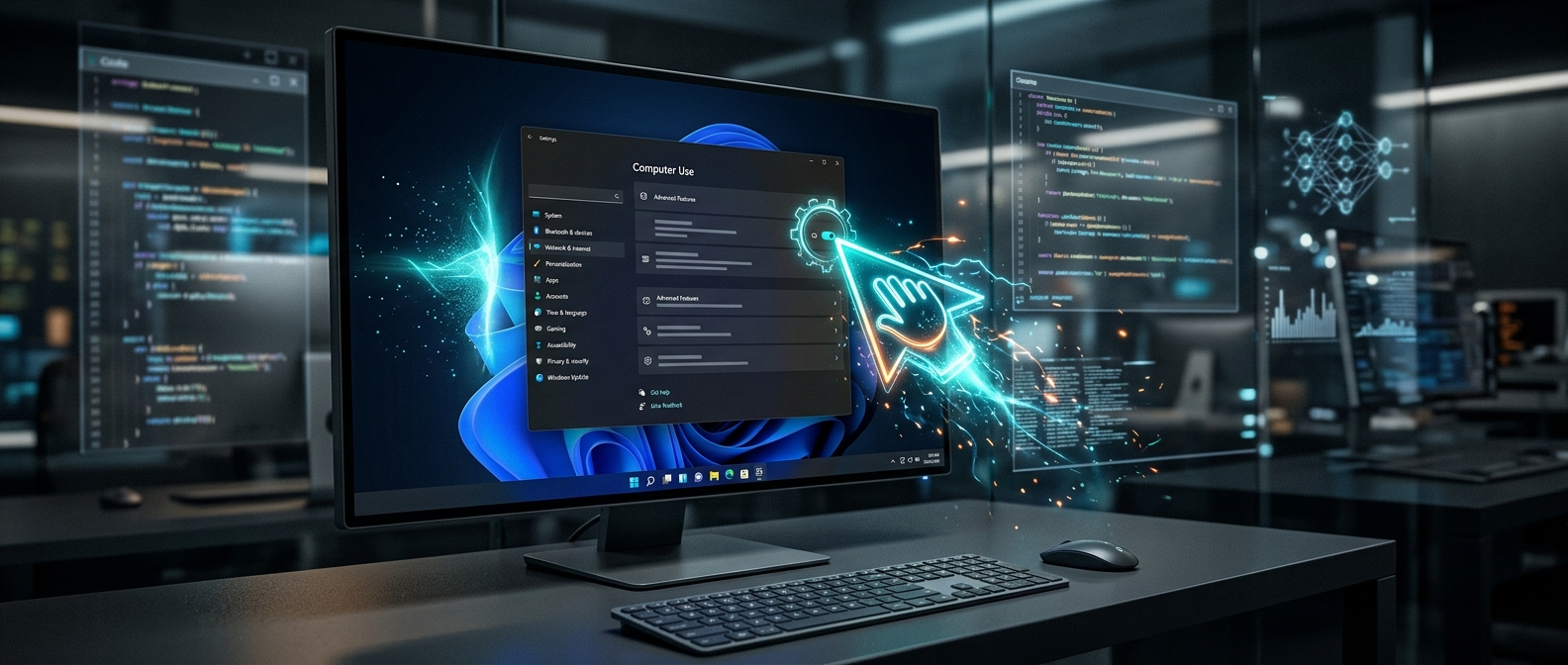 ChatGPT que controla o computador ativando Computer Use no Windows 11 — configuração do Codex