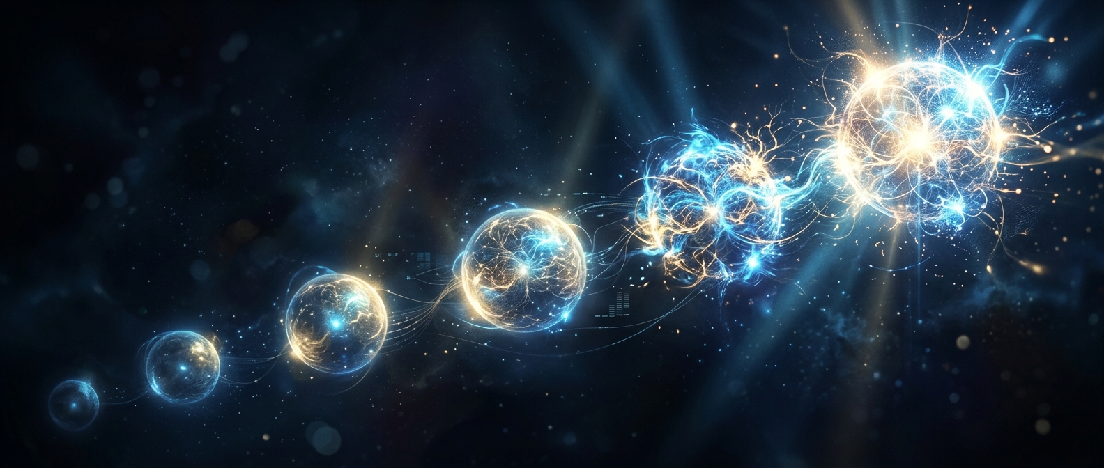 escala de cinco níveis de AGI do Google DeepMind — de Emerging a Superhuman — progressão visual